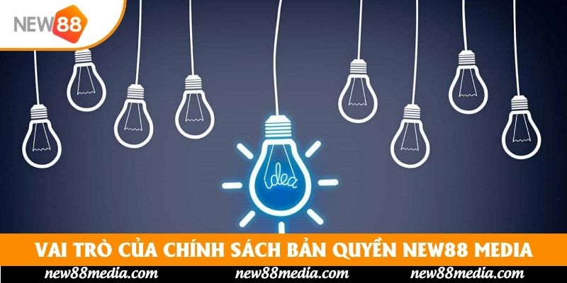 Vai trò của chính sách bản quyền New88 Media