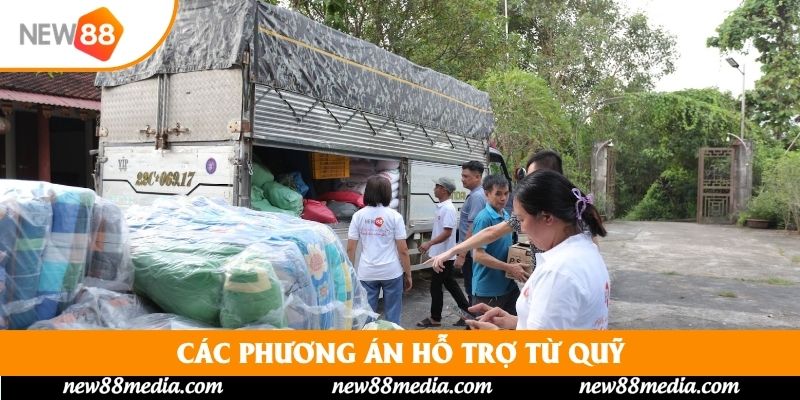 Các phương án hỗ trợ từ quỹ