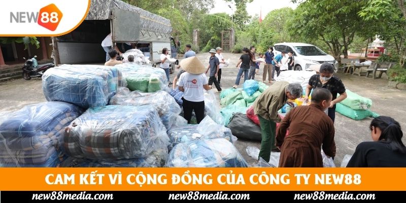 Cam kết vì cộng đồng của công ty New88