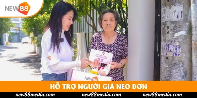 Hỗ trợ người già neo đơn