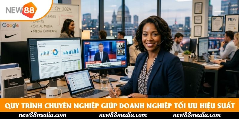 Quy trình chuyên nghiệp giúp doanh nghiệp tối ưu hiệu suất